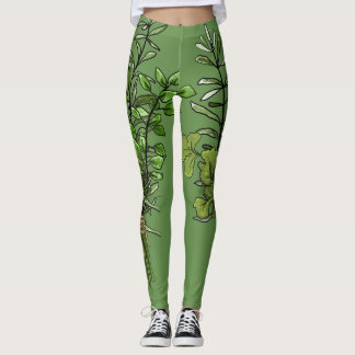 Frische Kraut-Leggings Leggings