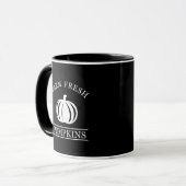 Frische Kürbis fallen Herbst Tasse (Vorderseite Links)