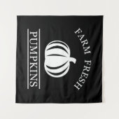 Frische Kürbis fallen Herbst Wandteppich (Vorderseite (Horizontal))