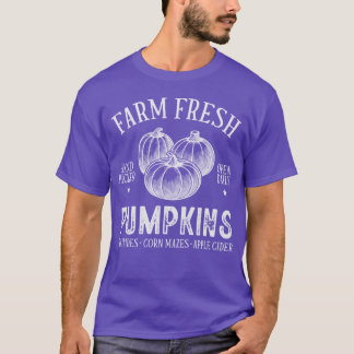 Frische Kürbisse Herbst T-Shirt
