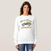 Frische Kürbisse vom Bauernhof Sweatshirt (Vorne ganz)