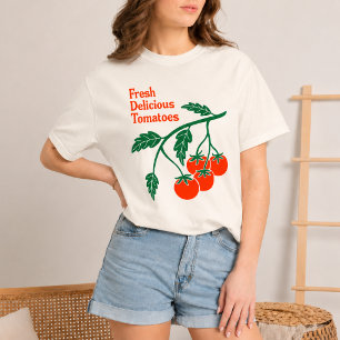 Frische leckere Tomaten T-Shirt – Vintage Tomate  Tri-Blend Shirt
