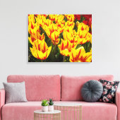 Frische Leinwand Art Yellow Tulips (Insitu (Wohnzimmer))