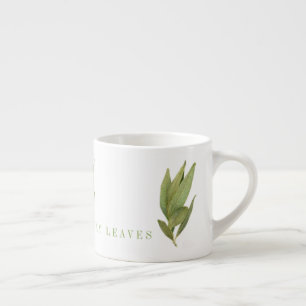 FRISCHE LORBEERBLÄTTER Espresso Tasse