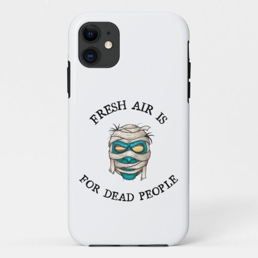 Frische Luft für Tote Case-Mate iPhone Hülle (Rückseite)