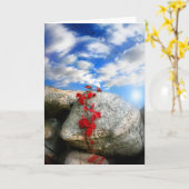 Frische Luft Karte (Gelbe Blume)