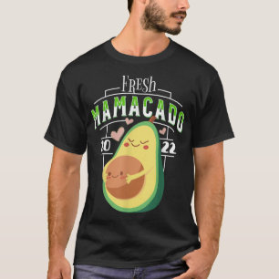 Frische Mamacado Lustige Avo Mama Schwanger Avocad T-Shirt