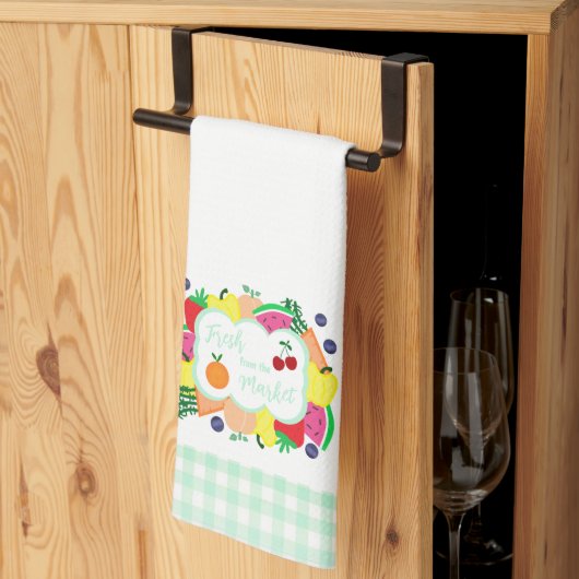 Frische Marktware Geschirrtuch (Drittel gefaltet)