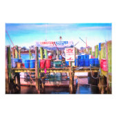 Frische Meeresfrüchte Fotodruck (Vorne)