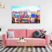 Frische Meeresfrüchte Leinwanddruck (Insitu (Wohnzimmer))