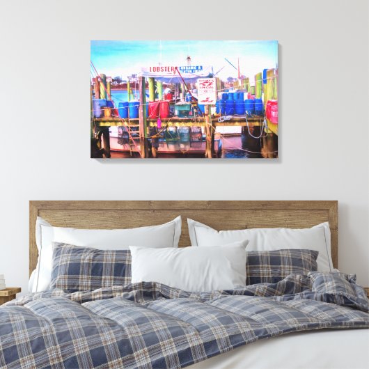 Frische Meeresfrüchte Leinwanddruck (Insitu (Schlafzimmer))