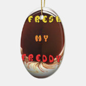 Frische mein freddy Fire Burning Hakuna Matata im Keramikornament (Links)