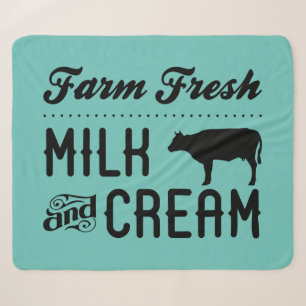 FRISCHE MILCH UND KREBS SHERPADECKE