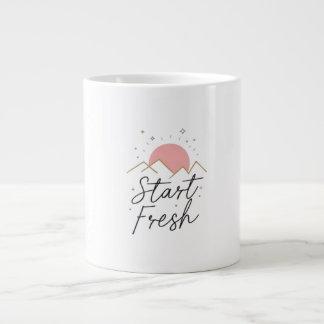 Frische Minimalistische Pastelle Sunrise Tasse sta