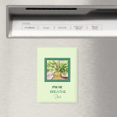 Frische Minzgrün Magnet (In Situ (Geschirrspüler))
