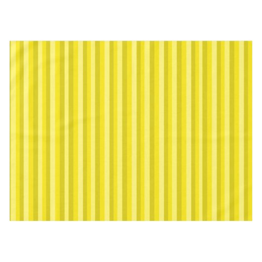 Frische Mod Gelbe Streifen Tischdecke (Vorderseite (Horizontal))