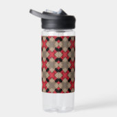 Frische, moderne schottische Kariert Trinkflasche (Rechts)