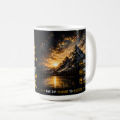 Frische Morgen mit Pepup-Kaffeetasse Kaffeetasse (VorderseiteRechts)