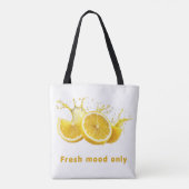 Frische Obst-Ästhetik-Tasche Tasche (Rückseite)