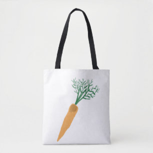 Frische Orange Garten Karotte Ernte Geschenk Tasche