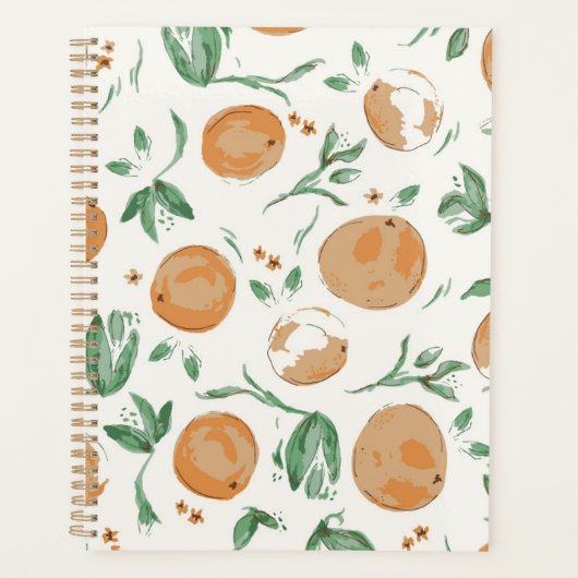 Frische Orange Planer (Vorderseite)