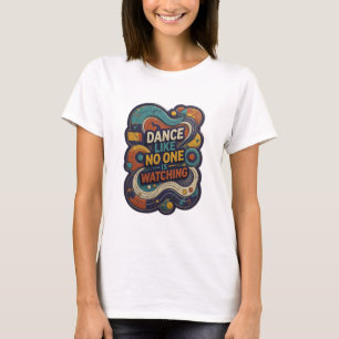 Frische Orange TANCE WIE EIN NIKOMMANDER BEOBACHTE T-Shirt