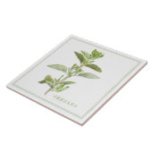 FRISCHE OREGANO 6x6-Keramik-Tile (+text) Fliese (Seite)