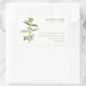 FRISCHE OREGANO Biz ID Rectangle Stickers (Tasche)