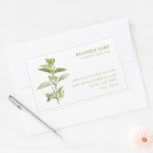 FRISCHE OREGANO Biz ID Rectangle Stickers (Umschlag)