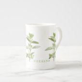 FRISCHE OREGANO Knochen-China Tasse (Vorderseite Rechts)