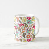 Frische Paisley-Tasse Kaffeetasse (VorderseiteRechts)