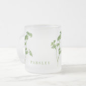 FRISCHE PARSLEY Mattierte Tasse (Vorderseite Links)