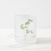FRISCHE PARSLEY Mattierte Tasse (Mittel)