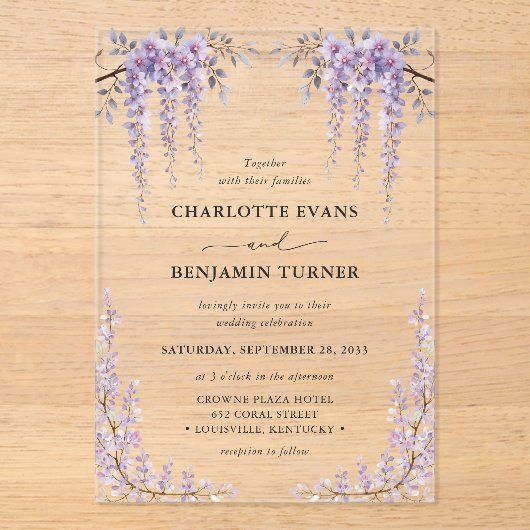 Frische Pasta machen Acryleinladungen (Vorderseite)