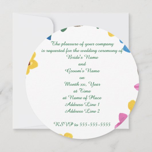 Frische Pasta machen Einladung (Rückseite)