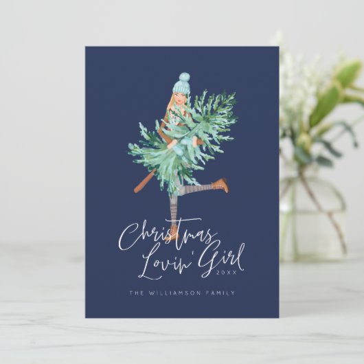 Frische Pasta machen Feiertagskarte (Stehend Vorderseite)