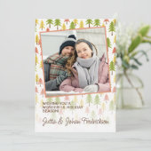 Frische Pasta machen Feiertagskarte (Stehend Vorderseite)