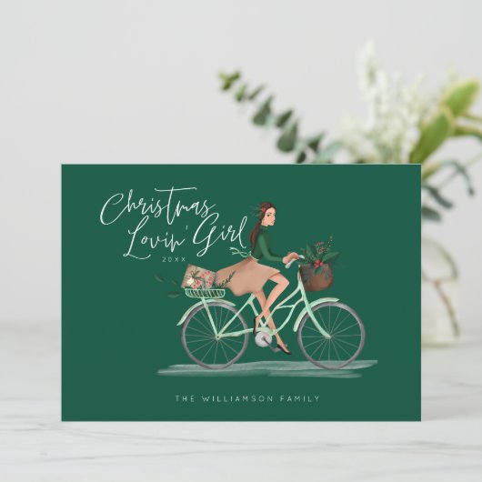 Frische Pasta machen Feiertagskarte (Stehend Vorderseite)