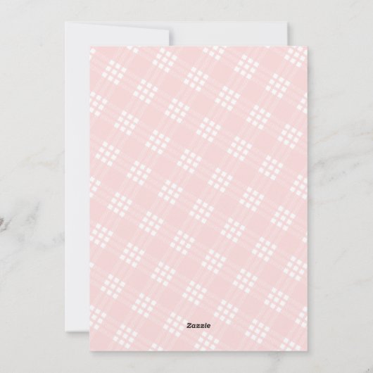 Frische Pasta machen Feiertagskarte (Rückseite)