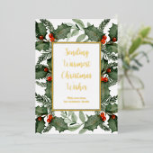 Frische Pasta machen Folien Feiertagskarte (Stehend vorne)