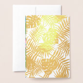 Frische Pasta machen Folienkarte (Rückseite mit Umschlag)