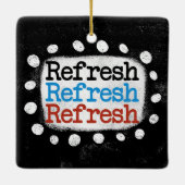 Frische Pasta machen Keramikornament (Rückseite)