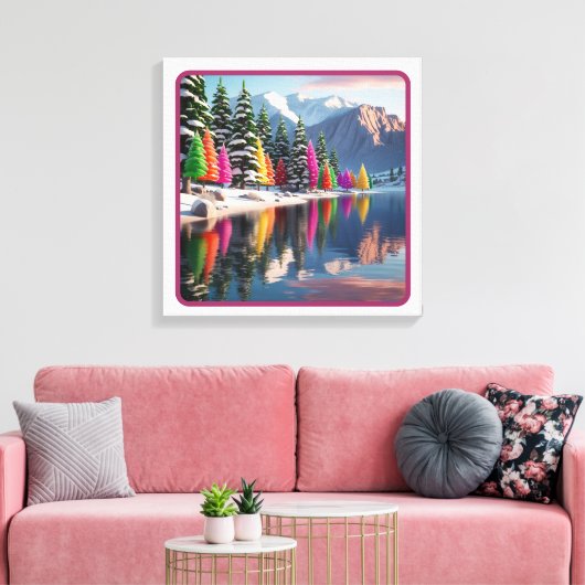 Frische Pasta machen Leinwanddruck (Insitu (Wohnzimmer))