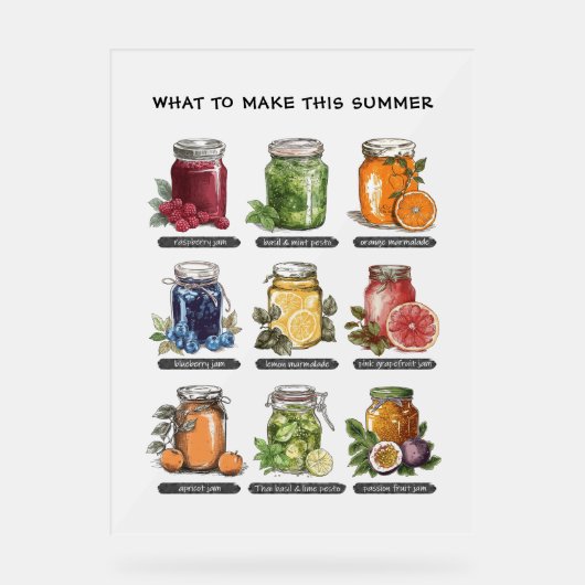 Frische Pasta machen Mattiert Acrylschild (Vorderseite)