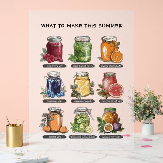 Frische Pasta machen Mattiert Acrylschild (Hochzeit)