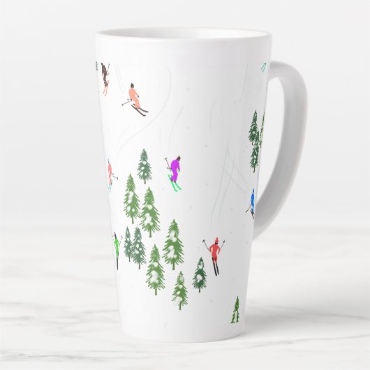 Frische Pasta machen Milchtasse (Rechte Ecke)