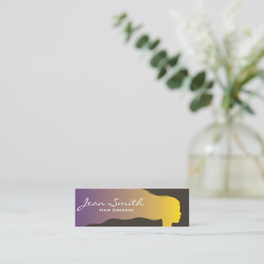 Frische Pasta machen Mini Visitenkarte (Stehend Vorderseite)