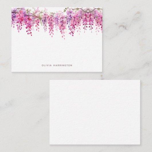 Frische Pasta machen Mitteilungskarte (Vorne/Hinten)