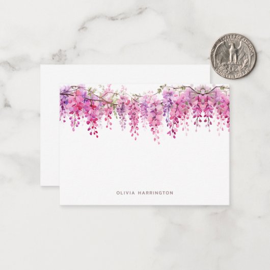 Frische Pasta machen Mitteilungskarte (Vorderseite/Rückseite Beispiel)