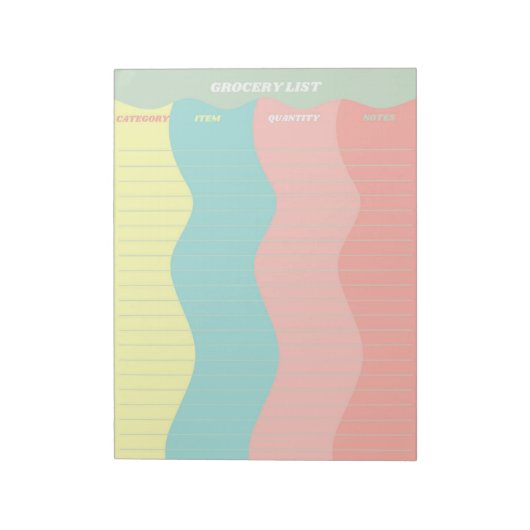 Frische Pasta machen Notizblock (Rotiert)